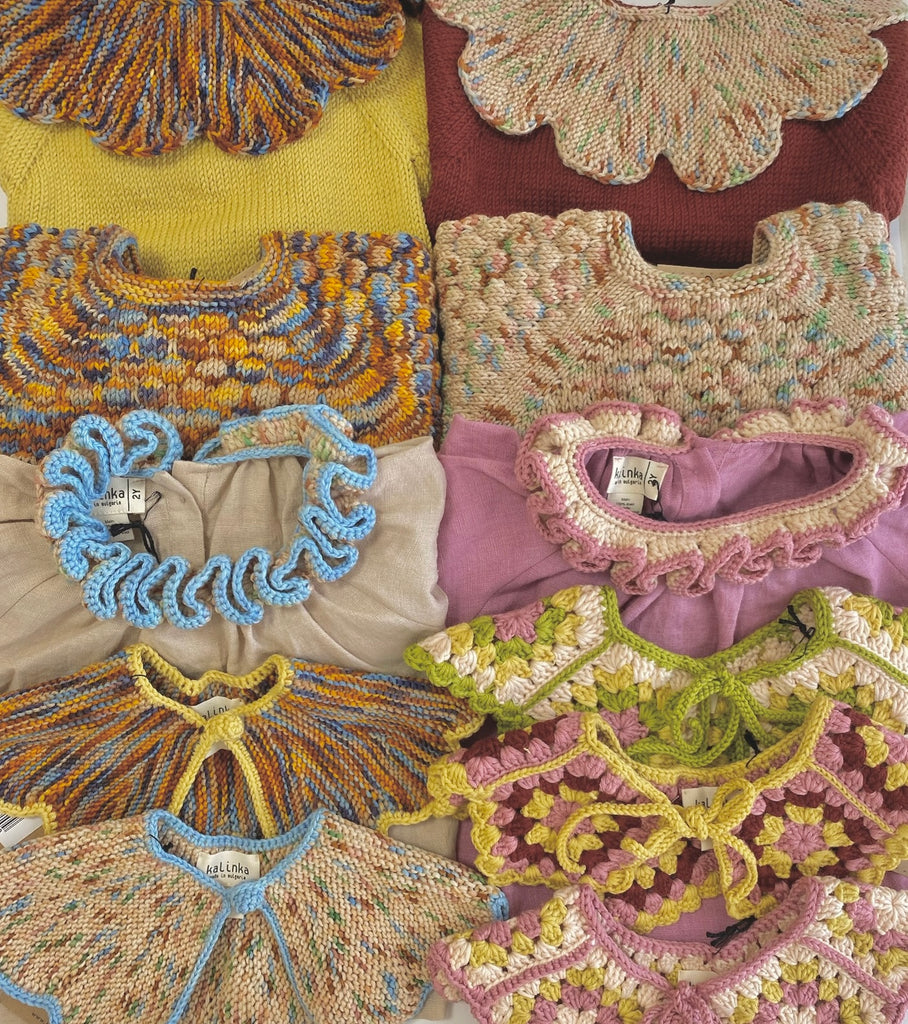 トップス kalinka crochet vest 2-4y トップス kalinka crochet vest 2