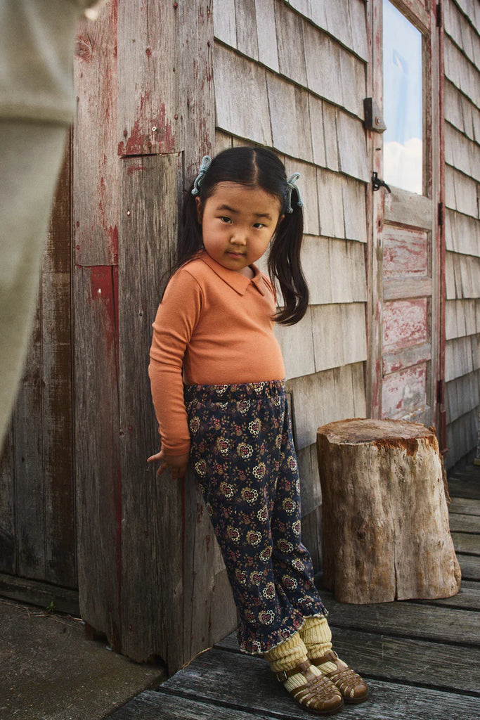 ○30％ OFF○ RUFFLE PEDAL PUSHER | GALAXY CALICO HEARTS (ONLY 1