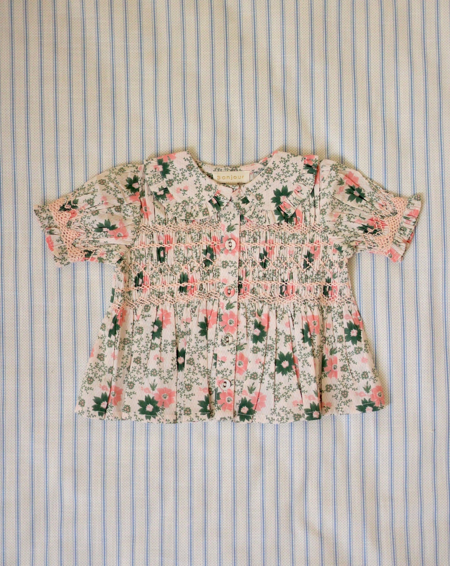 BABY SMOCKED BLOUSE  | MEADOW IN BLOOM