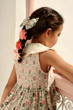 IBIZA TOP WITH HAIR CLIP  | MEADOW IN BLOOM (ONLY 1 LEFT IN 4Y)