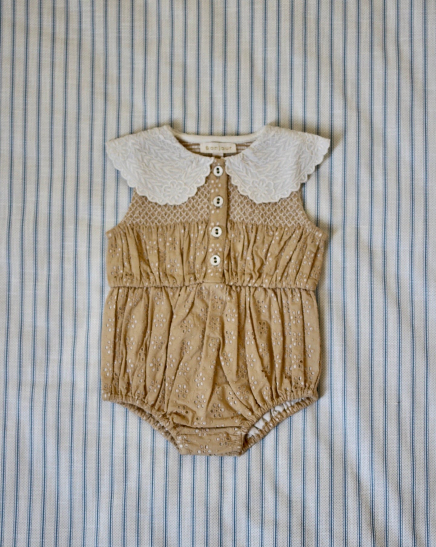BABY ROMPER  | HONEY ENGLISH EMBROIDERY