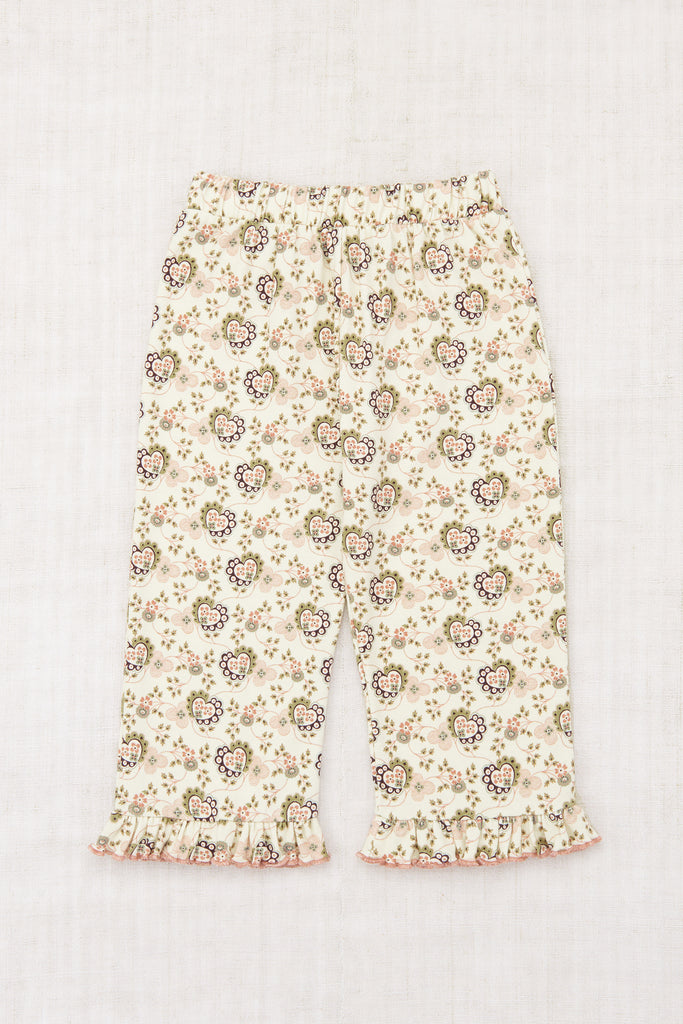 ○30％ OFF○ RUFFLE PEDAL PUSHER | SUGAR CALICO HEARTS – THE