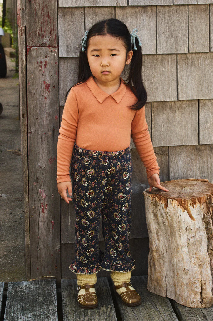 RUFFLE PEDAL PUSHER | GALAXY CALICO HEARTS – THE FUTURE IS ME STORE