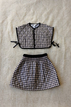 QUILTED TOP & SKIRT SET | GINGHAM LUREX