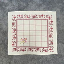 VINTAGE TEA TOWEL | GRID