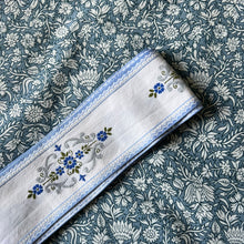 VINTAGE FLORAL RIBBON | WHITE FLORAL