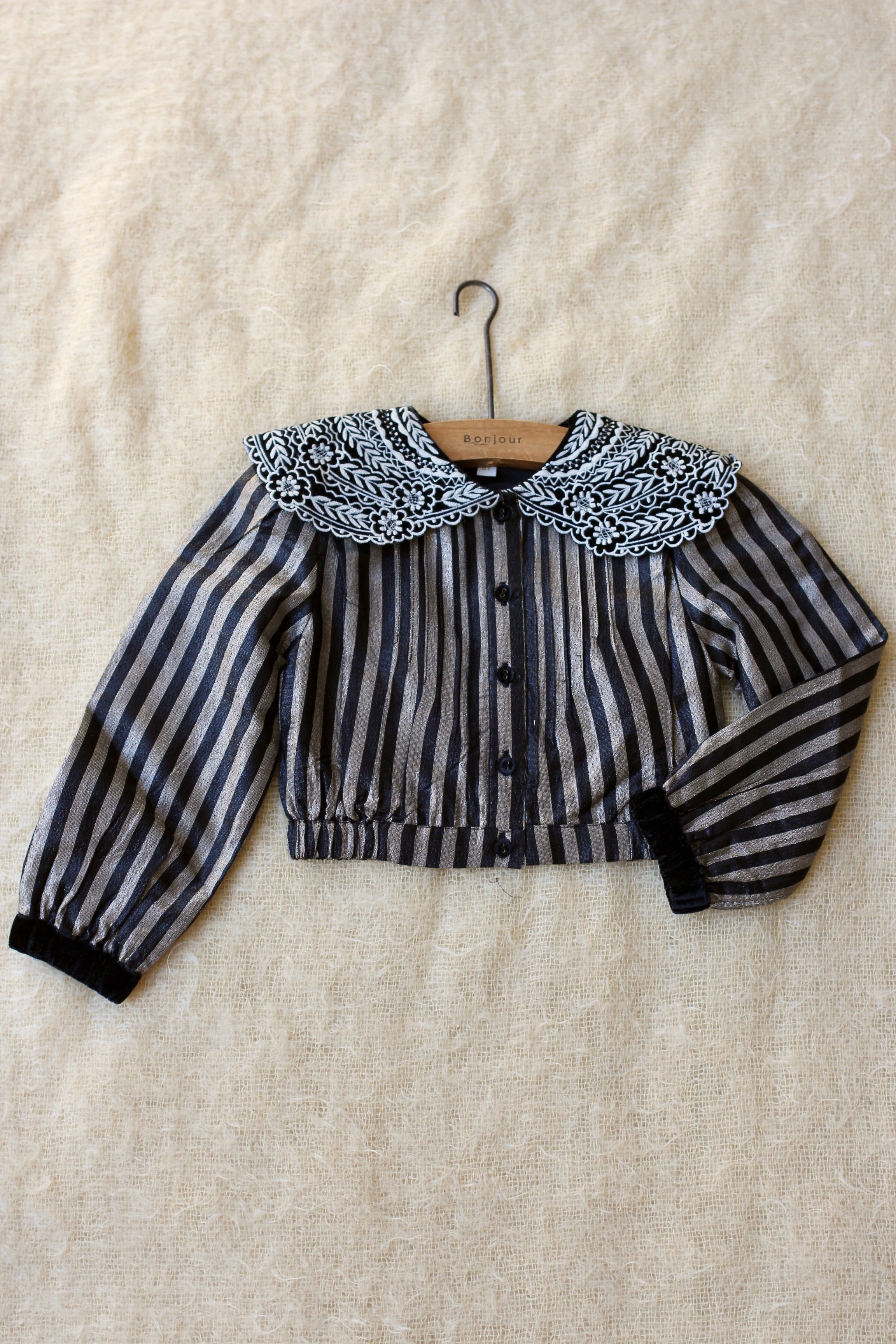 ワンピース bonjour diary 23aw stripe tunic 12y Bonjour Diary Girls Wear, Kids wear Collection Shop Now