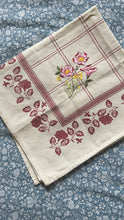 VINTAGE TEA TOWEL | GRID