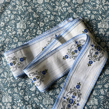 VINTAGE FLORAL RIBBON | WHITE FLORAL