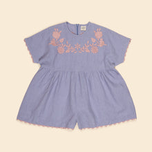 ALMA PLAYSUIT | BLUE-LILAC