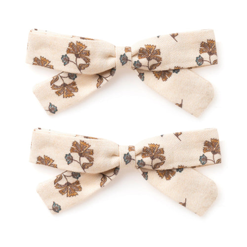 BOW SET | TEXTURED FLORAL