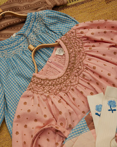 CECE SMOCK DRESS | MEADOW CALICO RIBBON