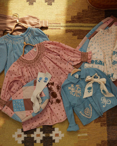 CECE SMOCK DRESS | MEADOW CALICO RIBBON