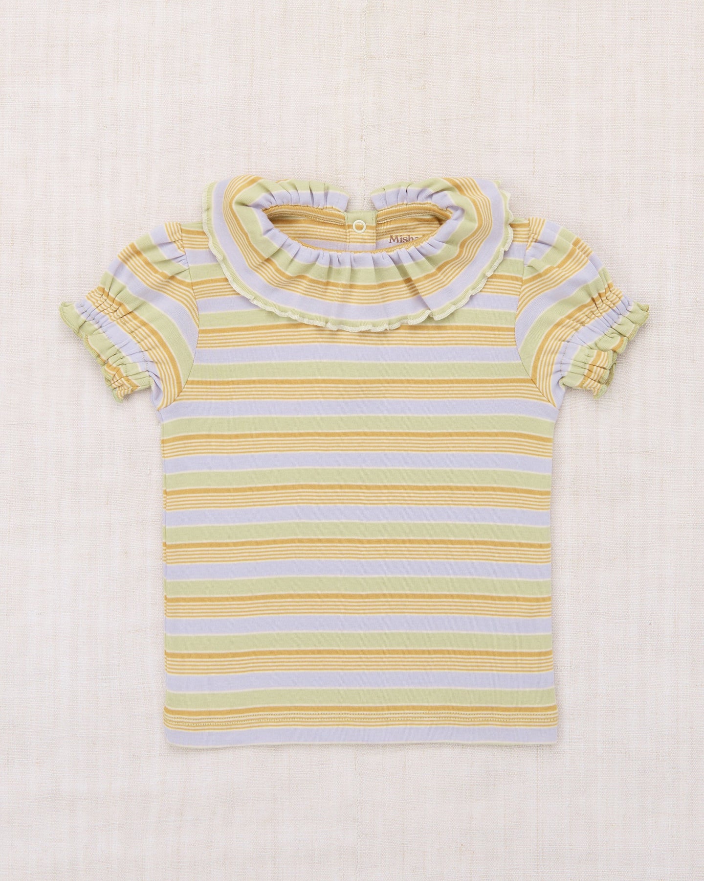 ○40％ OFF○ BALLOON SLEEVE PALOMA TEE | MIST AVENUE STRIPE – THE