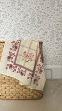 VINTAGE TEA TOWEL | GRID