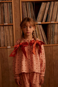 CARLOTTA BLOUSE | MEADOW CALICO RIBBON (ONLY 1 LEFT IN 2-3Y)