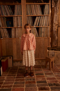 CARLOTTA BLOUSE | MEADOW CALICO RIBBON (ONLY 1 LEFT IN 2-3Y)