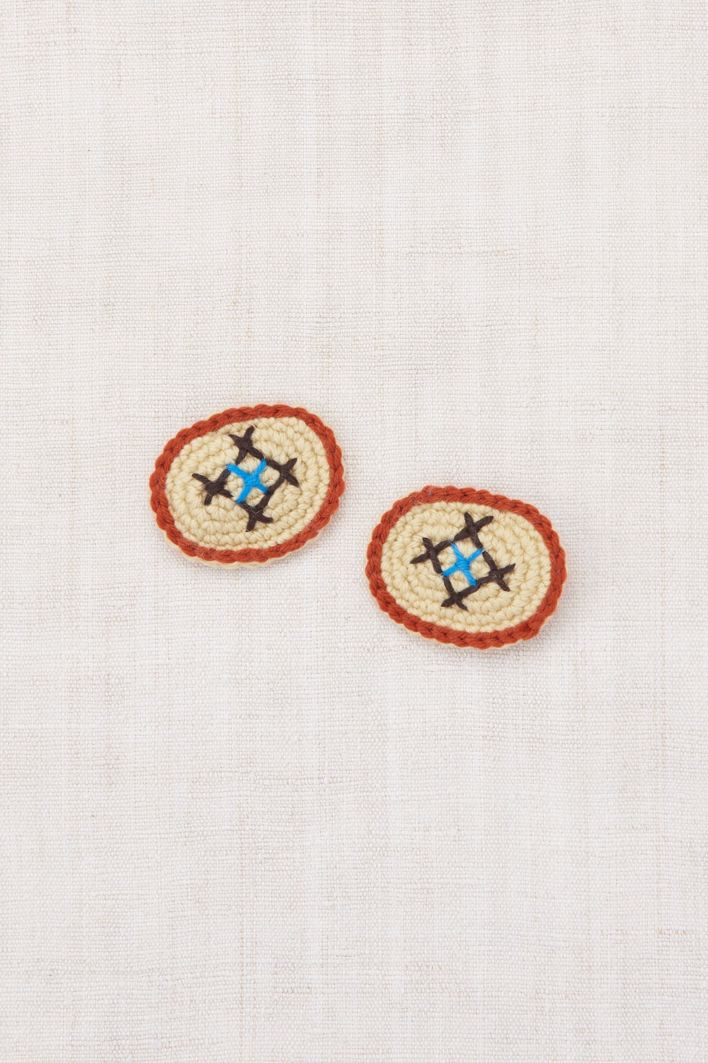 CROSS STITCH CLIP SET  |  RAFFIA