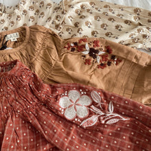TULIP DRESS | ROSE EMBROIDERY