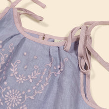 EMELINE SHORT SET | BLUE-LILAC/LILAC