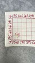 VINTAGE TEA TOWEL | GRID