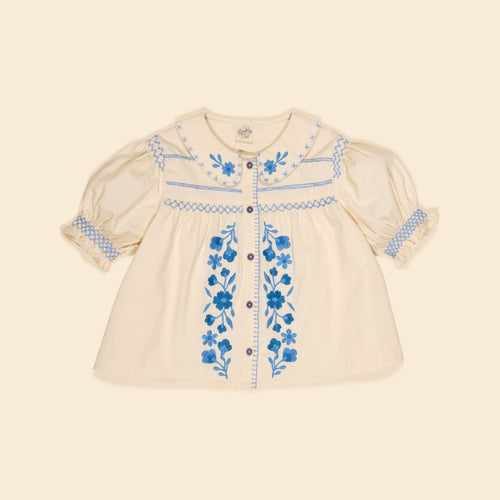 お値下げ！！apolina♡ 刺繍ブラウス♡5-7y 【公式通販】
