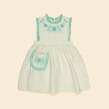 IDA DRESS | MINT CREAM/SEAGLASS