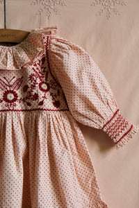 IRIS TUNIC | PINK DOT PRINT