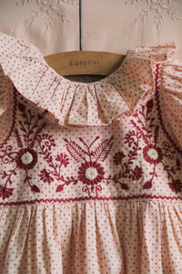 IRIS TUNIC | PINK DOT PRINT