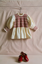 HANDSMOCK BLOUSE | IVORY DOT PRINT