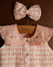 TUNIC DRESS WITH HAIR CLIP  | PINK VICKY