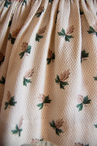 SMOCK BLOUSE | HAZELNUT FLOWER PRINT (ONLY 4Y LEFT)