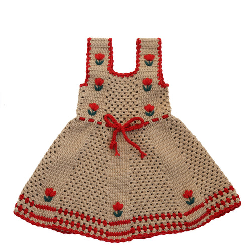 ●50% OFF● CARMEL DRESS | SAND (ONLY 1 LEFT IN 8-10Y)