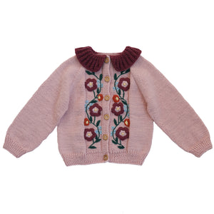 ●50% OFF● OLIVIA CARDIGAN | ROSEWATER (ONLY 1 LEFT IN 4-6Y)