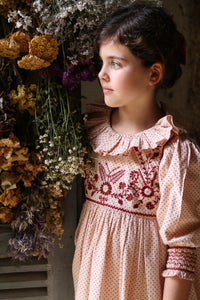 IRIS TUNIC | PINK DOT PRINT