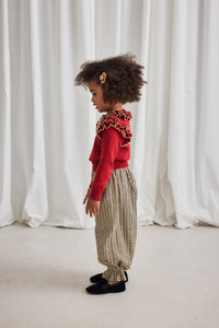 ZUZU PANT | RAFFIA LITTLE HOUSE FLORAL