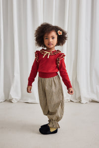 ZUZU PANT | RAFFIA LITTLE HOUSE FLORAL