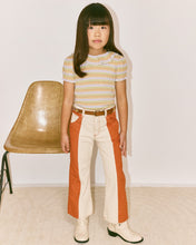 BALLOON SLEEVE PALOMA TEE  | MIST AVENUE STRIPE