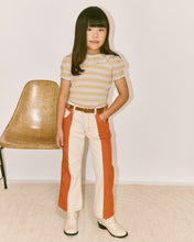 BALLOON SLEEVE PALOMA TEE  | MIST AVENUE STRIPE