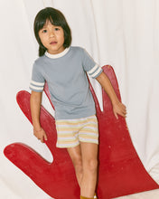 BIKE SHORT | MIST AVENUE STRIPE