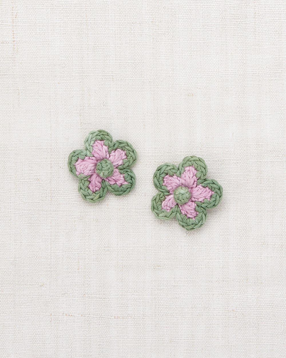 MEDIUM FLOWER CLIP SET  |  HAZY LILAC