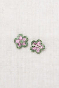 MEDIUM FLOWER CLIP SET  |  HAZY LILAC