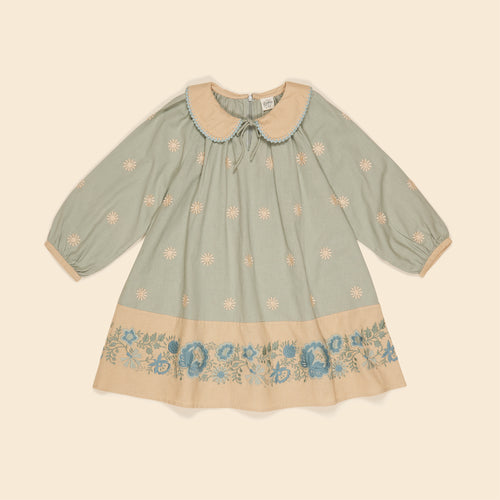 MERLE DRESS | EAU DE NIL (3-5Y)