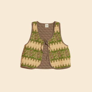 ●50% OFF● NELL GILET | NOTEBOOK FLORAL
