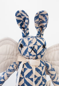 MEDIUM RABBIT WITH WINGS | BLUE