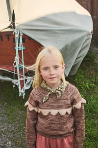 SCOUT TOP | RAFFIA LITTLE HOUSE FLORAL