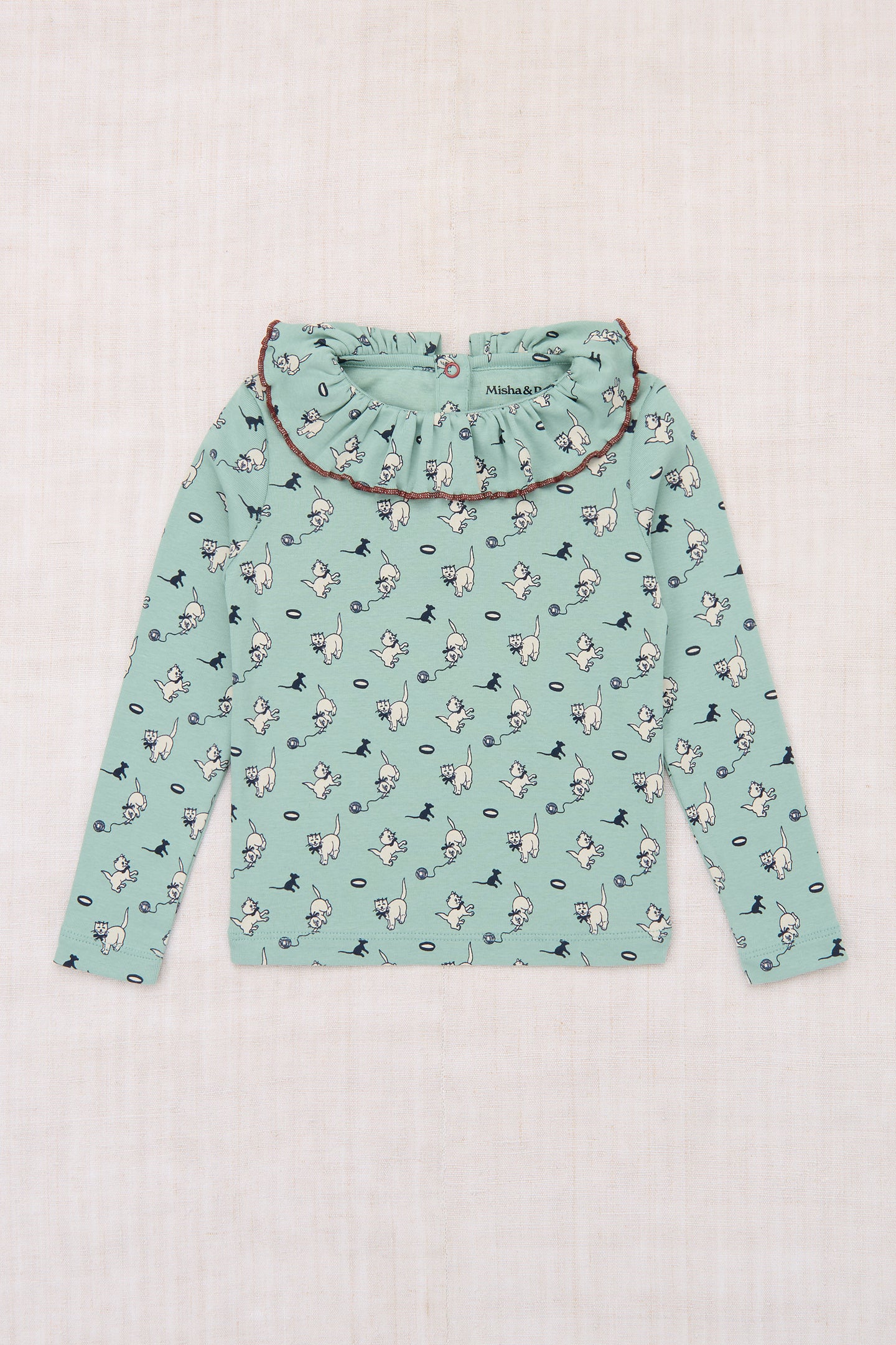 PALOMA TOP | SAGE CAT & MOUSE