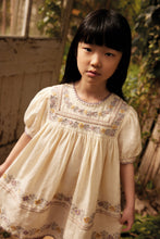 PATSY RIBBONS DRESS | CREAM