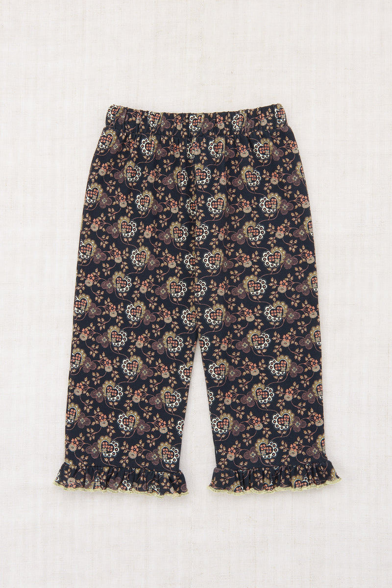 RUFFLE PEDAL PUSHER | GALAXY CALICO HEARTS – THE FUTURE IS ME STORE