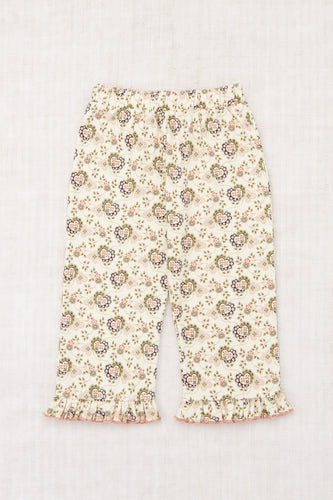 RUFFLE PEDAL PUSHER | SUGAR CALICO HEARTS